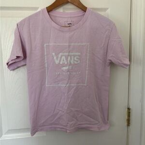 Size medium pink vans T-shirt